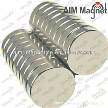 Strong Nickel-plated NdFeB Magnets Button for Ipad Leather